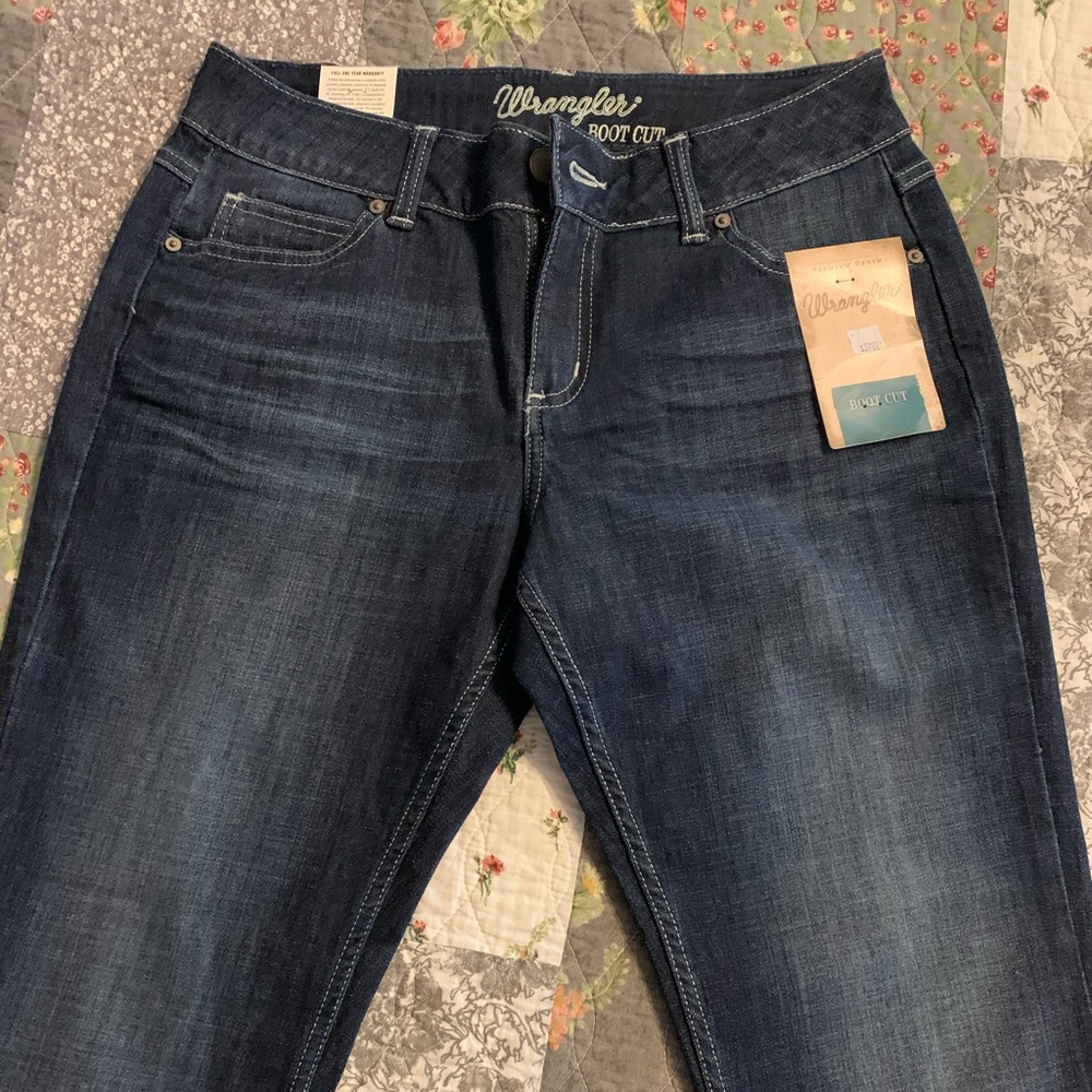 Wrangler woman’s jeans, premium denim 9/10 X 30